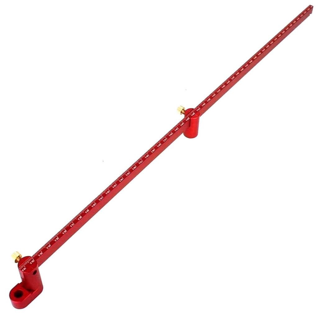 550mm aplis Kompass, liels kokapstrādes kompass, zīmēšanas rīks (sarkans)