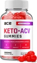 Ace Keto ACV Gummies - Advanced Formula Ace Keto Plus ACV Gummies Apple Sidrs Etiķis Ace ACV, Svara vadība, Diētiskās Papildinājums Atsauksmes Vīrieši Sievietes (60 Gumijas)