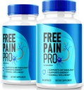 NutraRize (2 Pack) Free Pain Pro kapsulas, oficiālā Keto formula Fit un veselīgs ķermenis, visi dabas papildinājums, lai atbalstītu vispārējo labsajūtu, Premium FreePainPro tabletes pārskats (120 kapsulas)