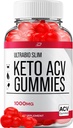 Ultra Bio Slim Keto Plus ACV Gummies Diētiskā Papildinājums - UltraBio Slim Keto Apple Cider Etiķis Etiķis Atsauksmes, Maksimālā stipruma BioSlim Gummies Advanced Svara vadība (1 Pack - 60 Gumies)