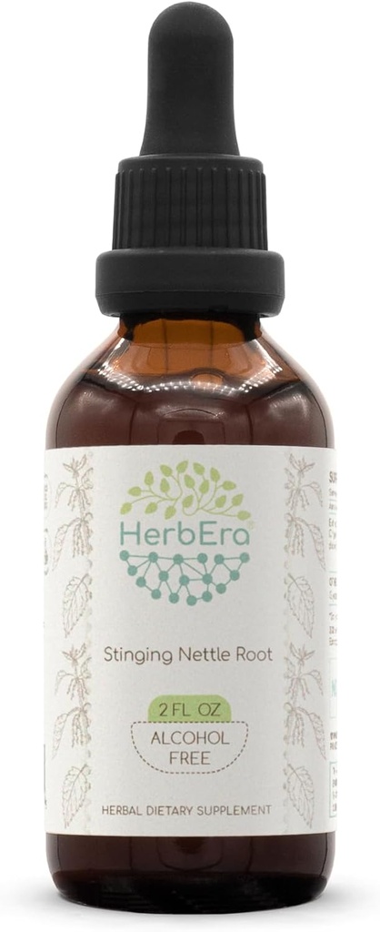 Stinging Nattle Root B60 bez alkohola Ārstniecības augu ekstrakts Tinktūra, Koncentrēti šķidrumi Drops Natural Stinging Nattle (Urtica Dioica) Kaltēta Sakne (2 fl oz)
