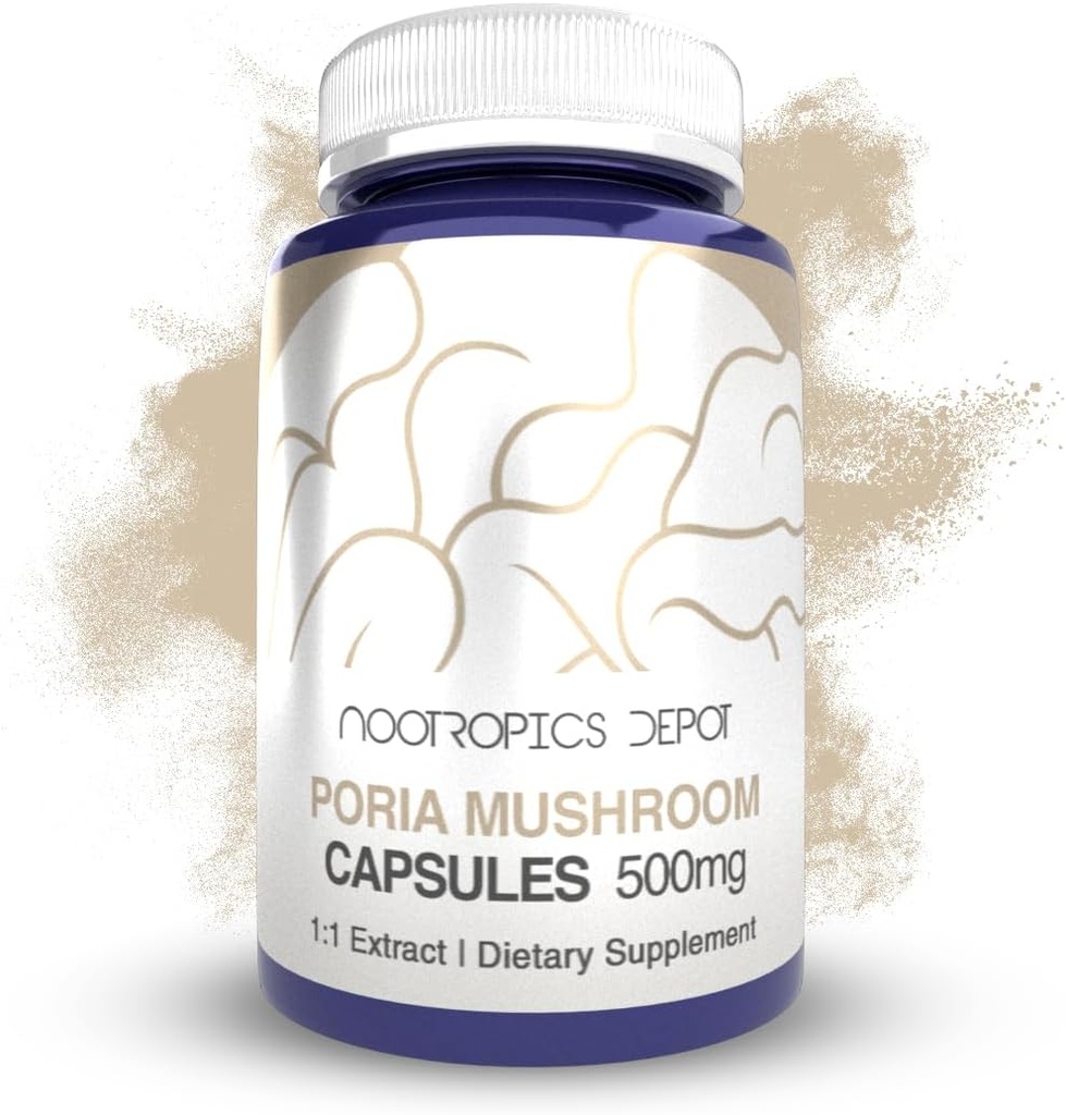 Nootrops Depot Poria Mushroom Capsules