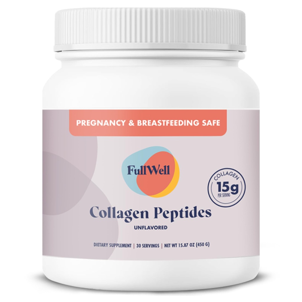 FullWell jauns hidrolizēts kolagēns Peptīdi, Zīdīšanas & Grūtniecība Drošs zāles barotājs kolagēns Pulveris sievietēm, 15g Neuzliesmojošs kolagēns, 30 Kalpo