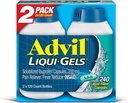 Advil Liqui-Gels (2pk, 120 grāvis)