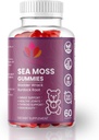 Organic Sea Moss Gummies with Bladderwrack & Dadzis Root – Vegan papildinājums General Wellness – 60 grāfs