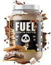 Pazemes Bio Labs Panda Fuel Premium Protein Sūkalas, Hidrolizēts kolagēns, Kazeīns, Probiotikas, Fermenti, Keto Friendly, Time Release, 25 Kalpojumi (2,5 Dzērieni, Ugunsgrēks S'Mores)