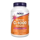 NOW pārtikas piedevas, C-1000 vitamīna komplekss ar 250 mg bioflavonoīdu, bufera, antioksidantu aizsardzība*, 180 tabletes