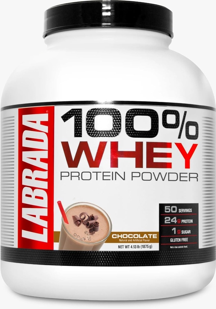 Labrada Uzturs 100% sūkalu proteīns Šokolāde 4.13