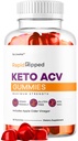 Rapid Aprīkots Keto ACV Gumies Svara zaudēšanas atbalsts, Rapidripped Keto Plus Apple Sidrs Etiķis Gummy Advanced Formula 1050MG, Visi Natural Gomitas Reviews, 60 Gumijas par 1 mēnesi