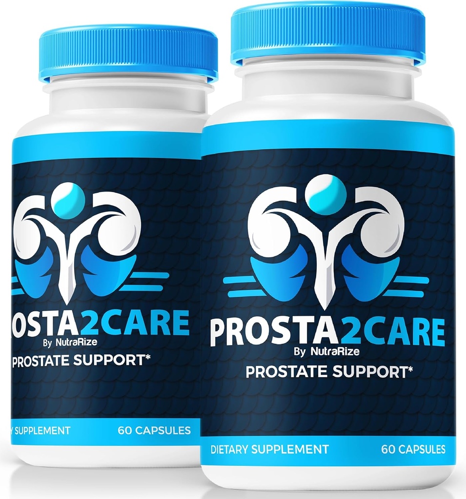 (2 Pack) Prosta2Care kapsulas - Complete Formula, lai saglabātu prostatas veselību, Prosta 2 Care Natural Capsules, Premium Prostate Support Formula, Official Prosta 2Care Pastillas Review (120 Capsules)