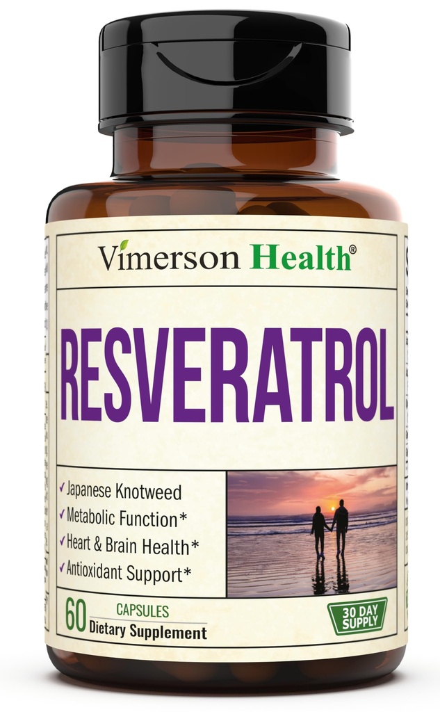 Japānas mezglojuma kapsulas - Resveratrol Papildinājums ar 1000mg Japānas mezglojuma, zaļās tējas ekstraktu, Quercetin, vīnogu ekstraktu. Spēcīgs antioksidants veselīgai novecošanai un sirds un asinsvadu sistēmai. 60 vāciņi