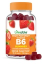 Dzīvotspējīgs vitamīns B6 Gumijas 