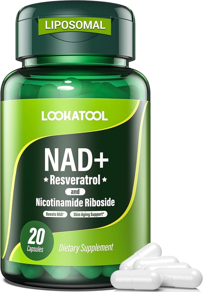 NAD+ Resveratrol papildinājums 26 kapsulas