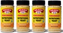 Bragg Uztura rauga sezonas – Vegan, bez lipekļa siera pārslas – labs avots olbaltumvielu un vitamīnu – uzturvielu Savory Parmesan siera aizstājējs – ne ĢMO Verified, 4.5 Ounce, 4-Pack