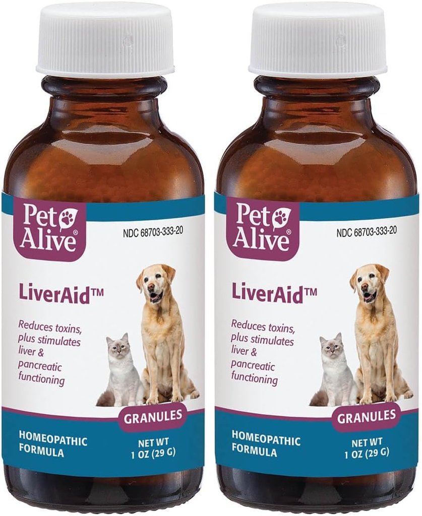 PetAlive LiverAid Granulas 2 iepakojumi