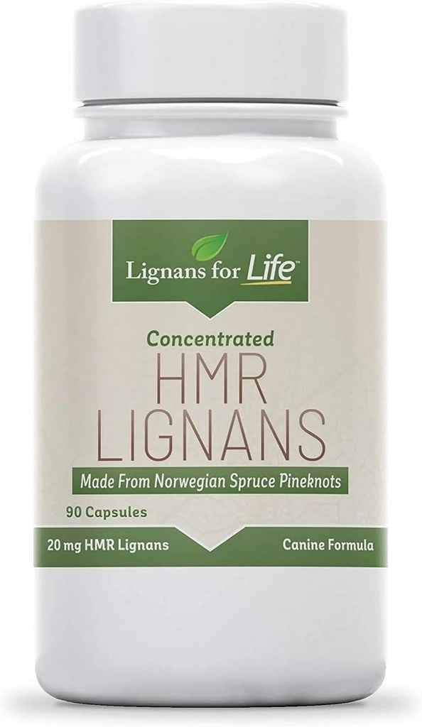 Lignans for Life HMR Lignans 20mg - 90 Kapsulas - Vitamīns veselīgam dzīvniekam ; Dabiskais multivitamīns; Labsajūtas papildinājums;