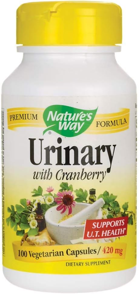 Dabas ceļš Urīna ar dzērveņu - 450 mg - 100 kapsulas