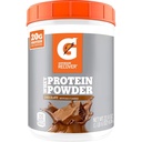 Gatorade Whey Protein pulveris, Šokolāde, 22.4 Ounce (20 porcijas uz kannu, 20 grami olbaltumvielu uz porciju)