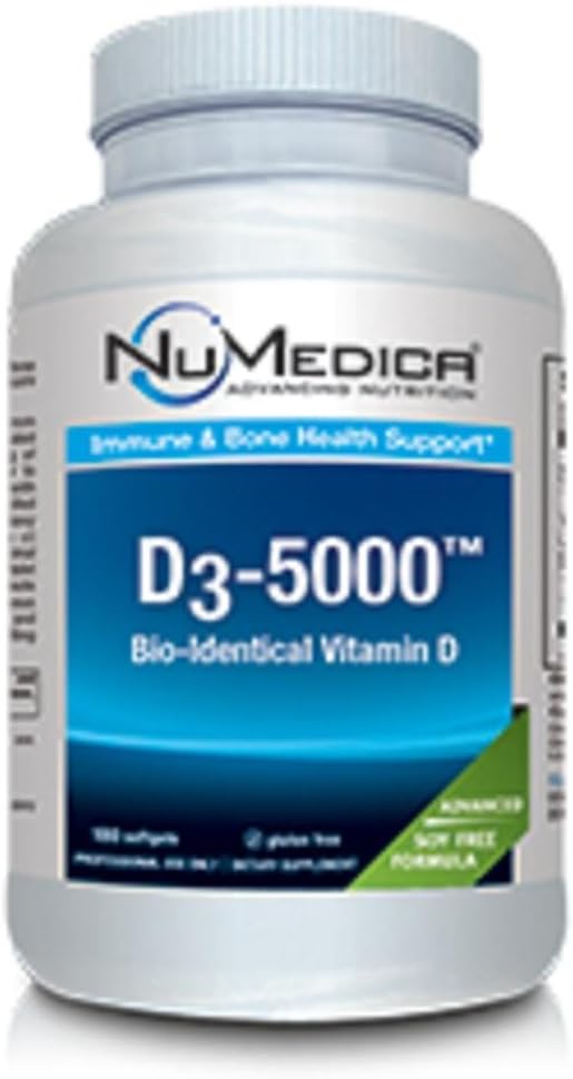 NuMedica - D3 5000 Lielie - D3-180 vitamīni