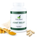 M.D. Joint - Expert formulated pielikums - Knees, HIPS, potīšu kustība & Mobilitāte - Daily Wellness Blend - Kolagēns, Hidrolizēts, Glikozamīns, BioPerine, Turmeric - 120 kapsulas (1. iepakojums)