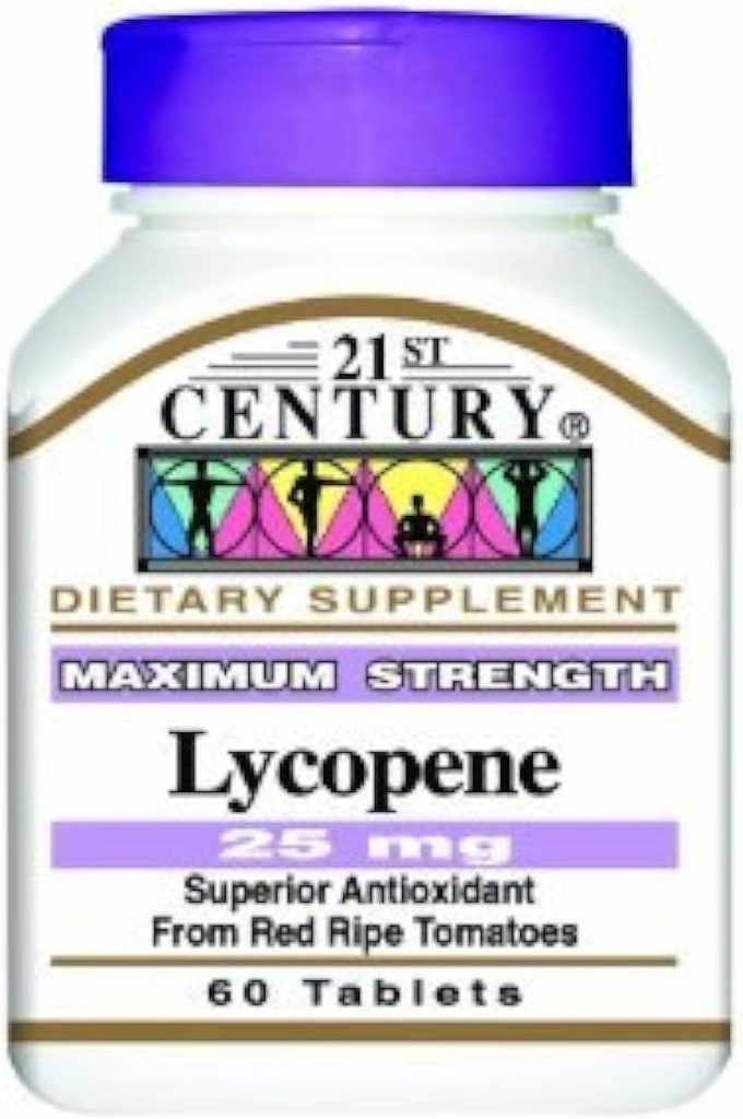 LYCOPENE, maksimālais stiprums, 25 mg, TRIPLE VĒRTĪBAS IEPAKOJUMS (3X 60 TABLETES) līdz 21. gadsimta veselības aprūpei