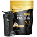 Transformācija Vanilla Protein Pulveris & Veiktspēja Izolēta kratītājs Pudele 30G Multi-proteīna superblends 