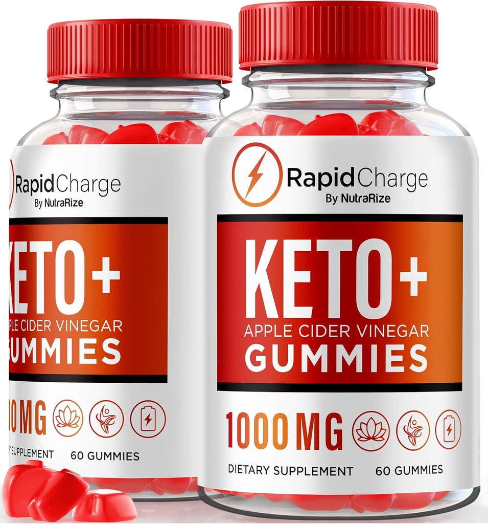 NutraRize (iepakojums 2 ātras uzlādes Keto + ACV Gummies, lai atbalstītu vispārējo veselību, visi dabas Apple sidra Etiķis, Keto Plus ACV Gummy Formula, Gomitas Review (120 Gumijas)