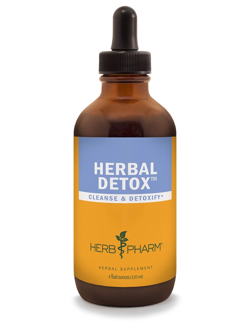 Herb Pharm Liquid Herbal Detox formula tīrīšanai un detoksikācijai - 4 Ounce