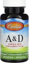 A un D vitamīns, 10000/400 SV, 300 softgeli