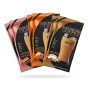 Cukurs Rudens Garšvielu Augsts Olbaltumvielu Ledus Kafijas paraugu ņemšanas iepakojums, 20 G Olbaltumvielas, 2 Šāvieni Espresso, 1 G Cukurs, Keto Friendly un Gluten, 6 Vienserveru paciņas