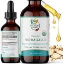 Astragalus Tincture - Imūnsistēmas atbalsts, Respiratorais atbalsts, Gremošanas sistēmas atbalsts, Maca, augu papildinājums - 2 Fl Oz