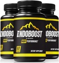 (3 Pack) Endoboost vīriešiem - (Oficiāla) Endoboost Performance, Endo Boost papildinājumi, Endoboost Boost kapsulas, Endoboost Reviews for Health Pills Pro Advanced Formula (180 Capsules)