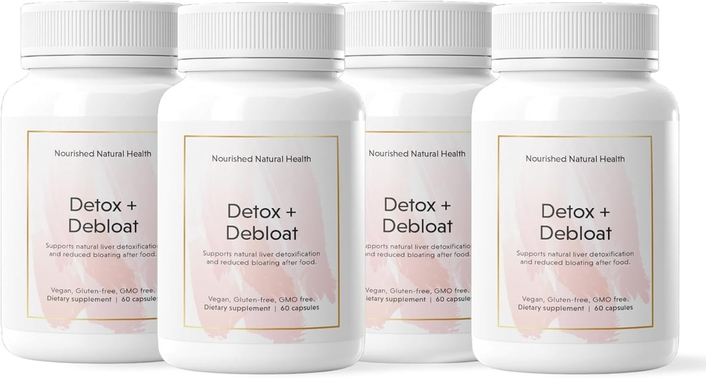 Barotne Natural Detox + debloat - Piena Datele & Dandelion Saknes Vegan Papildinājums sievietēm - Bloating Relief & Gremošanas Atbalsts - 240 Kapsulas