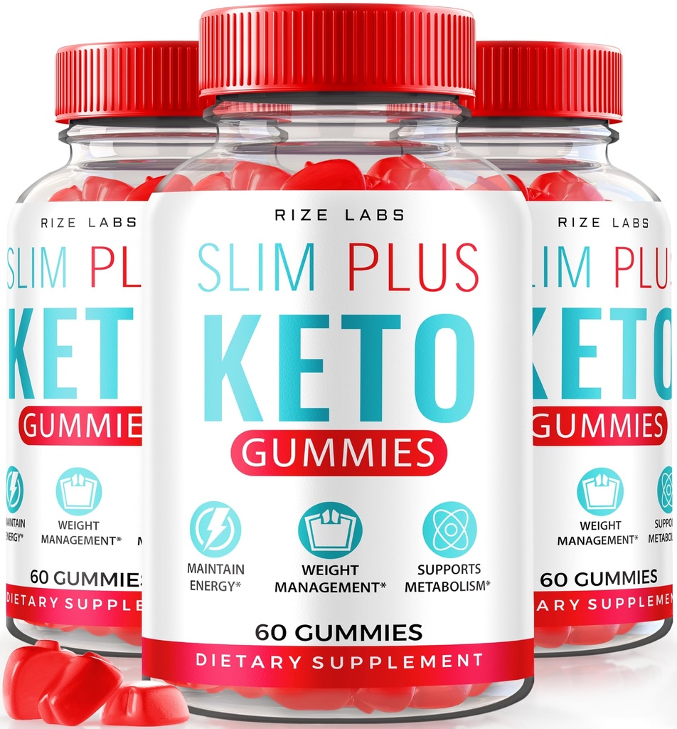rize laboratorijas - Slim Plus Keto ACV Gumijas Advanced svara zudums, visi dabas Apple Sidra Etiķa papildinājums (180 Gumijas)
