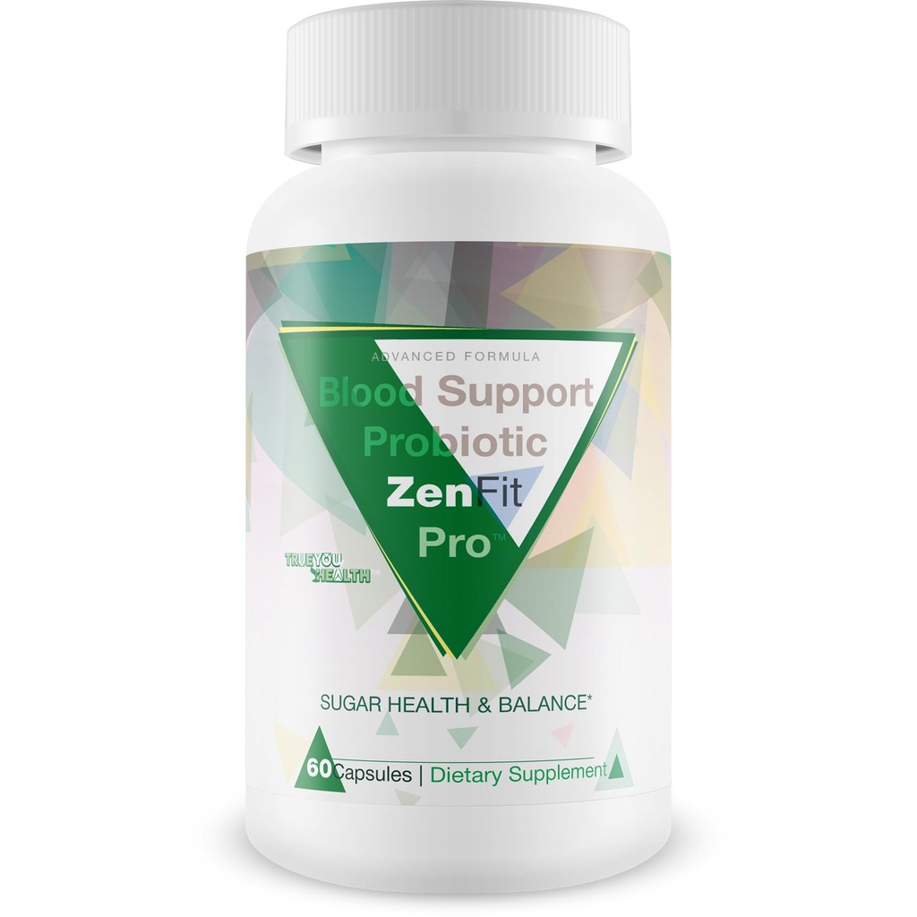 Asins atbalsts Probiotikas Zenfit Pro - Mūsu labākais probiotikas asins atbalsta papildinājums - Veicināt cukura veselība un asins līdzsvars - Asins atbalsts tabletes - probiotikas asins kapsulas - cukura veselība Asins veselība