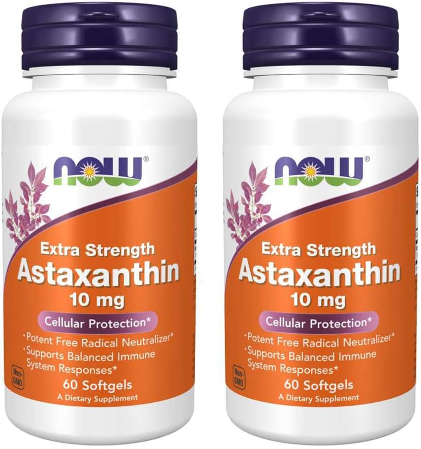 Astaksantīns 10mg 60 SoftGels (2 iepakojumi)