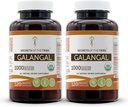 Cilmes galangal USDA Organic 120 Kapsulas (2 gab.) - Izgatavots no veģetārajām kapsulām un Organic galangal (Alpinia Galangal) Sausās saknes (2x120 kapsulas)