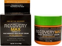 RecoveryMax – Post Workout Cream – Izmantošanai Fitness Workout programmu, lai paātrinātu muskuļu atveseļošanos – Samazināt muskuļu sāpes - Atgriezties Exercise Quicker –Atgūts papildinājums – 3.5 oz