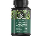 PlantFusion Vegan Calcium, Premium Plant Based Calcium (1000mg), ko iegūst no Islandes sarkanajām aļģēm, Plus Magneum, D3, K2 un Boron, 90 Vegan tabletēm