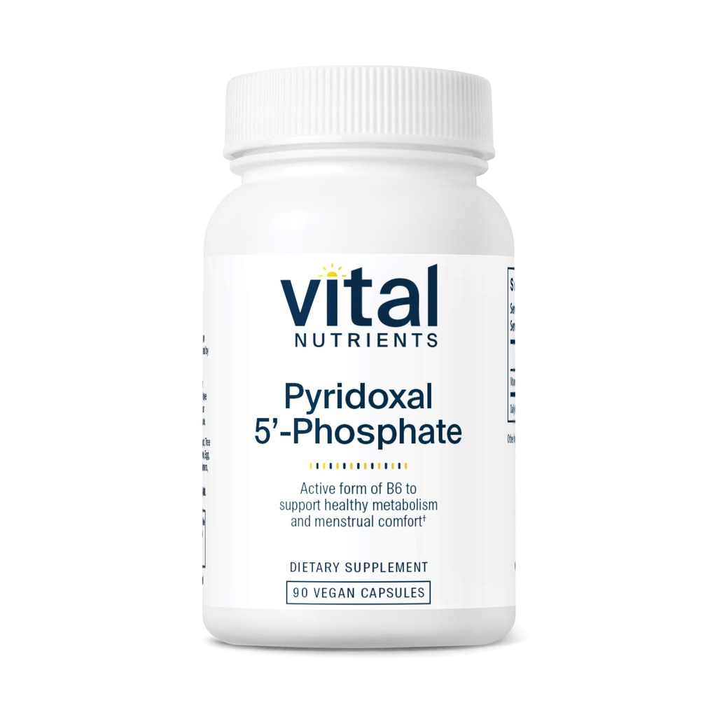 Vitālie uzturprodukti Piridoksāls-5 Fosfāts 
