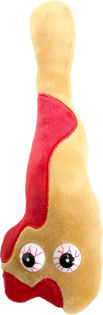 GIANT MICROBES Hemorrhoid Plush - Uzziniet par veselību un smaidiet caur sāpēm ar šo neaizmirstamu dāvanu ģimenei, draugiem, ārstiem, zinātniekiem, audzinātājiem un ikvienam ar veselīgu Humora izjūtu