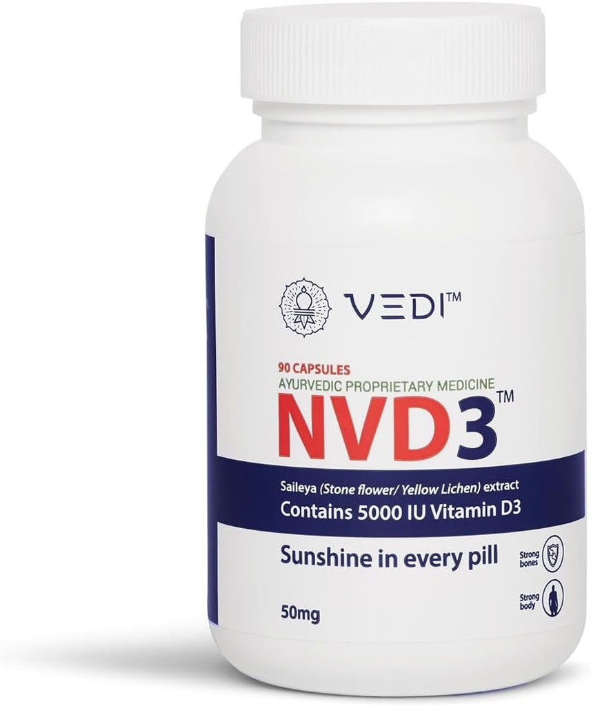 Generic Dabīgi iegūts vitamīns D3 • 5000IU • Papildinājums kaulu un locītavu atbalstam - Palielina kalcija uzsūkšanos • Veselība un imunitāte  • Vegan & Vegetarian Friendly