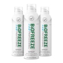Biofreze Professional sāpju atvieglošanas Spray CNEE, Neck, Hip, Locītavu, Plecu, & Vienkārša Muguras sāpes, Artrīts Sāpes Reliver, Sor Muskuļu Relief, Bezkrāsains Mentol Spray 4 Fl Oz (iepakojums no 3)