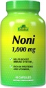 ALFA VITAMINS Noni 1000 Mg 60 kapsulas - toniks optimālai ķermeņa darbībai - Antioksidants