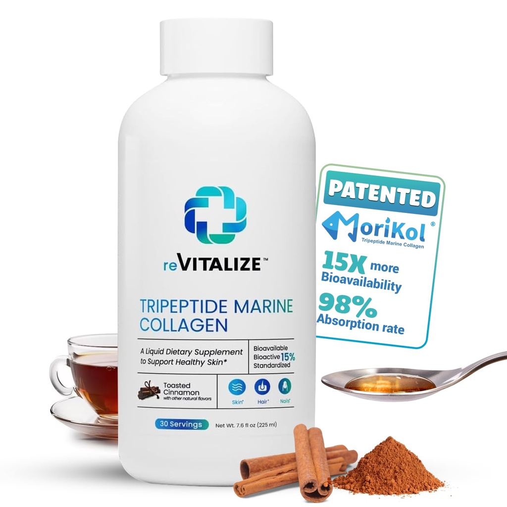 Šķidrais kolagēns sievietēm un vīriešiem - 1000mg Hidrolizēti peptīdi ar 15% Tripeptīdiem   ; Ātri absorbējoša pretnovecošanās formula ādas atjaunošanai, matu augšanai un locītavu atbalstam