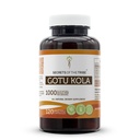 Tribe Gotu Kola 120 kapsulas, 1000 mg, Gotu Kola (Centella Asiatica) Žāvēts ārstniecības augs (120 kapsulas)