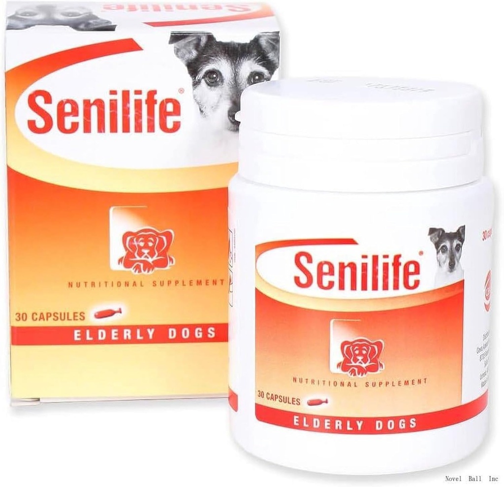 Smadzeņu funkcijas atbalsts Novecošana pet Uztura papildinājums /D59010B Senife Uztura papildinājums vecākiem suņiem (līdz 50 mārciņas)- 30 / Box