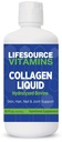 LifeSource Vitamīni Kolagēna šķidrums - kopš 1992-16 fl oz - 30 dienu apgādes. un 3. tipa kolagēns. Kauli, locītavas, mati, āda, nagi, grumbas.
