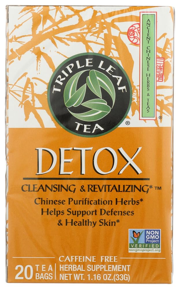 Triple Leaf Detox tēja - 20 maisi (2. iepakojums)